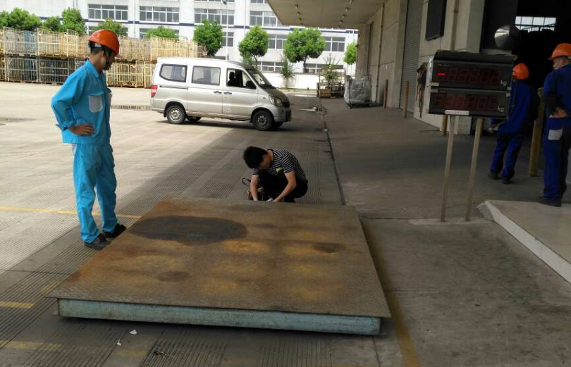 虎丘區60噸電子地磅維修