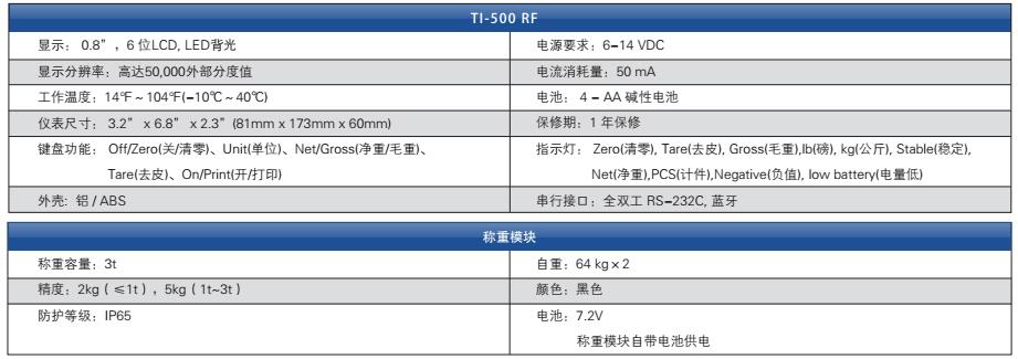 電動叉車3噸無線稱重模塊壁掛式